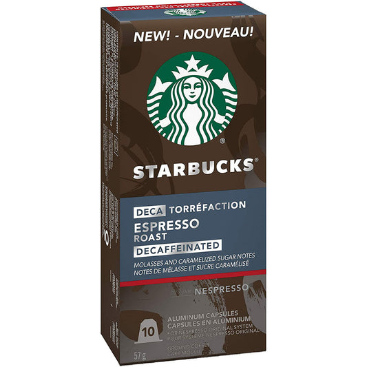 Starbucks Decaf Espresso Roast 10 Pack