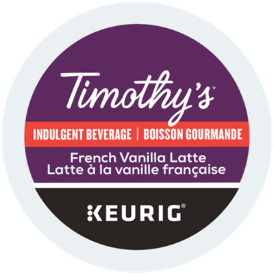 Timothy's® French Vanilla Latte 24 Pack