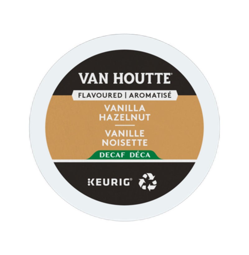 Van Houtte Decaf Vanilla Hazelnut 24 Pack