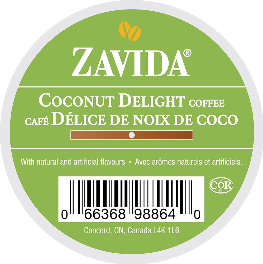 Zavida Coconut Delight 24 Pack