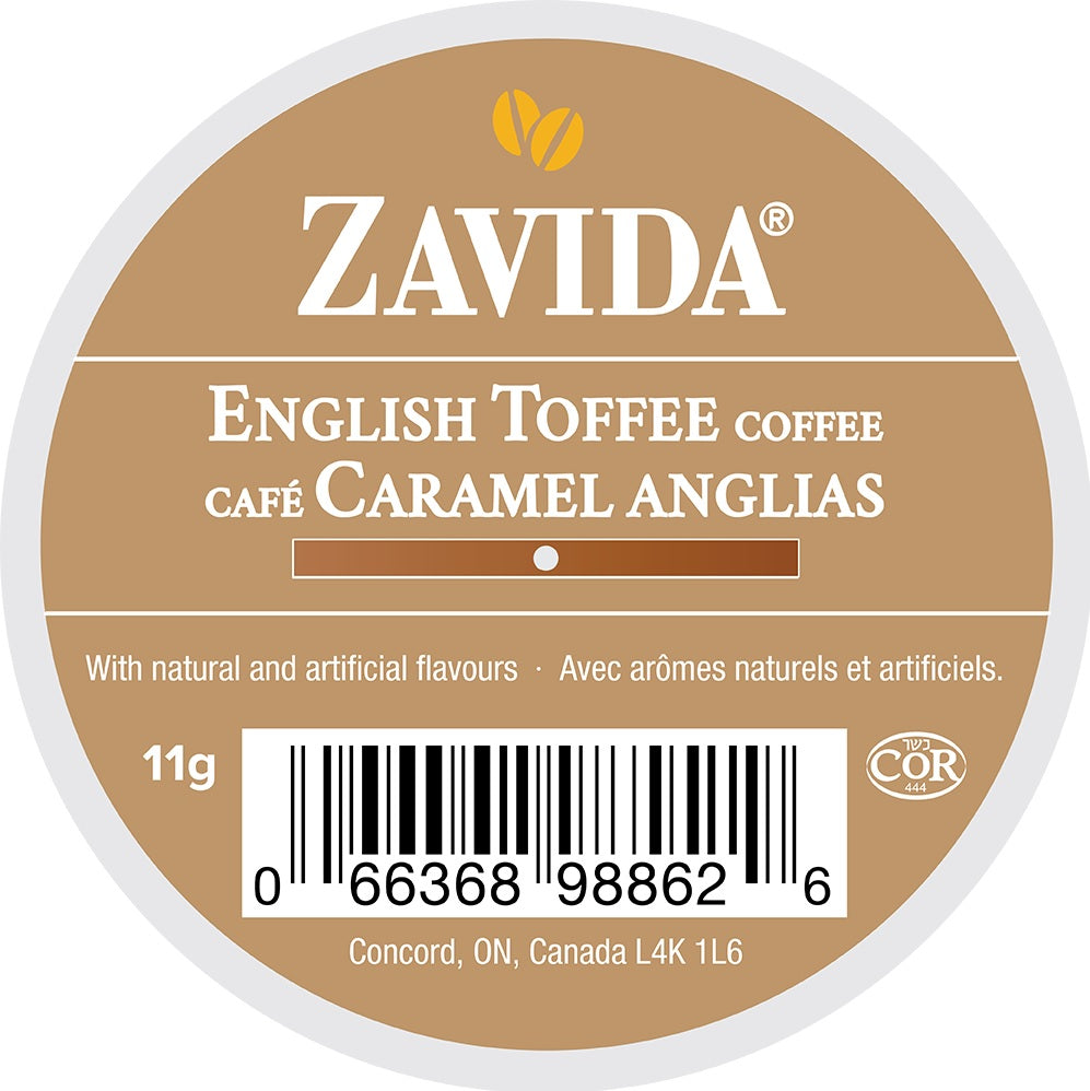 Zavida English Toffee 24 Pack