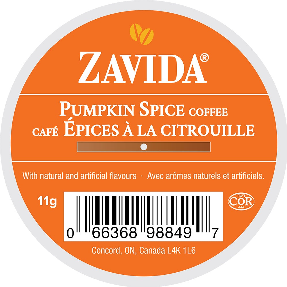 Zavida Pumpkin Spice 24 Pack